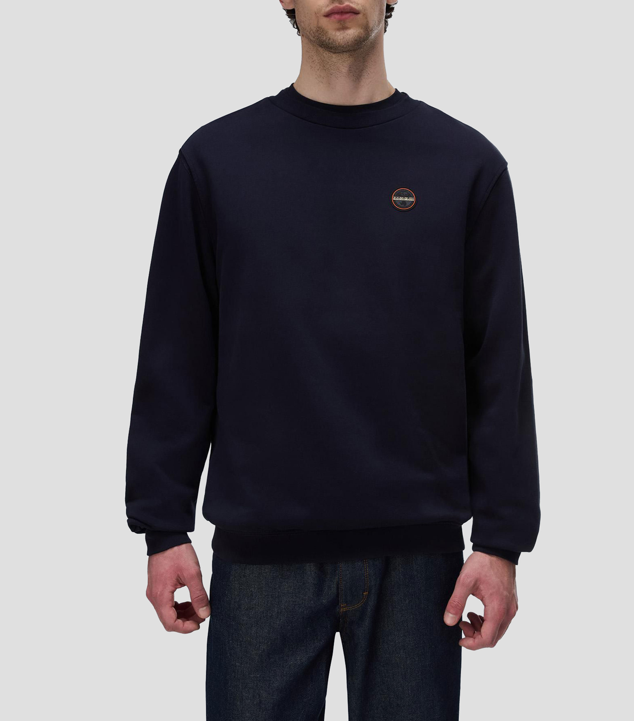 Sudadera Badge French Terry Hombre